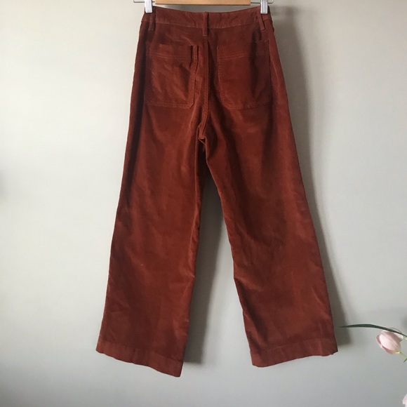 Corduroy High Rise Cropped Pants - Picture 7 of 7